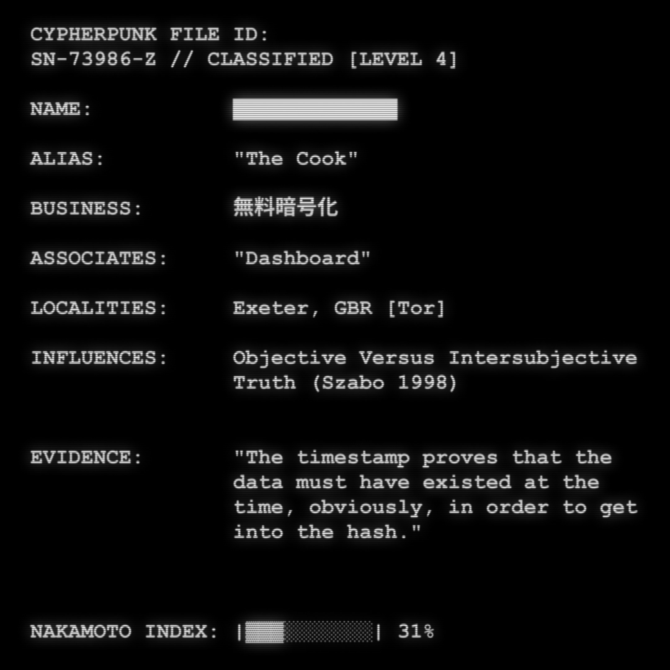 CYPHERPUNK FILES #207