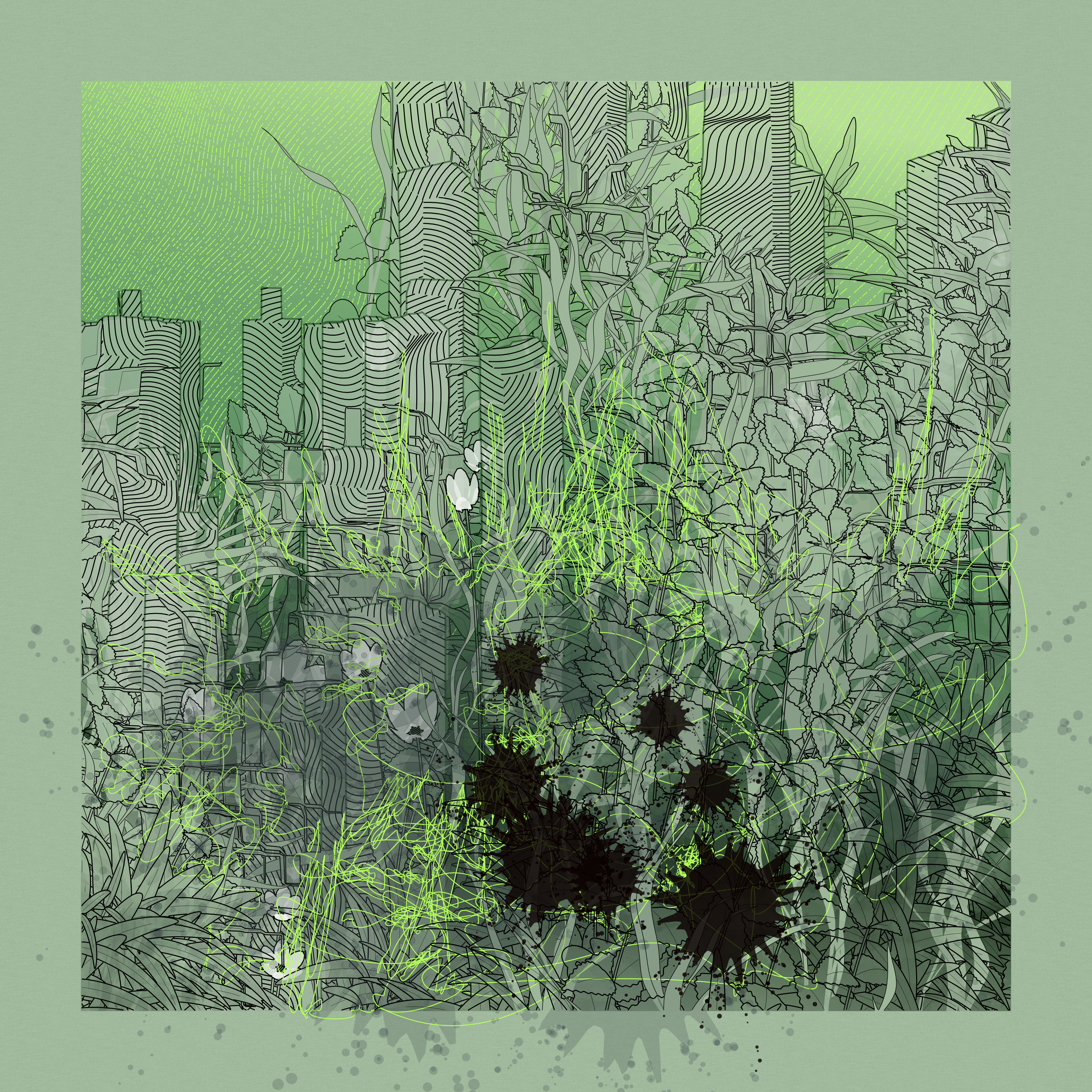 Landscape with Carbon Capture #122