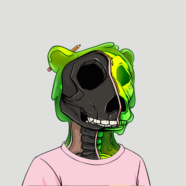 Zombie Okay Bear #3514