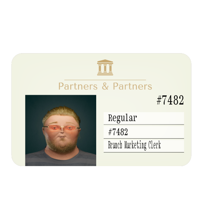 15.95 Ⓡ / week, Partners & Partners
