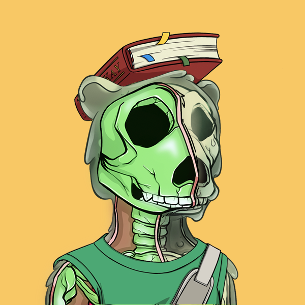 Zombie Okay Bear #3479