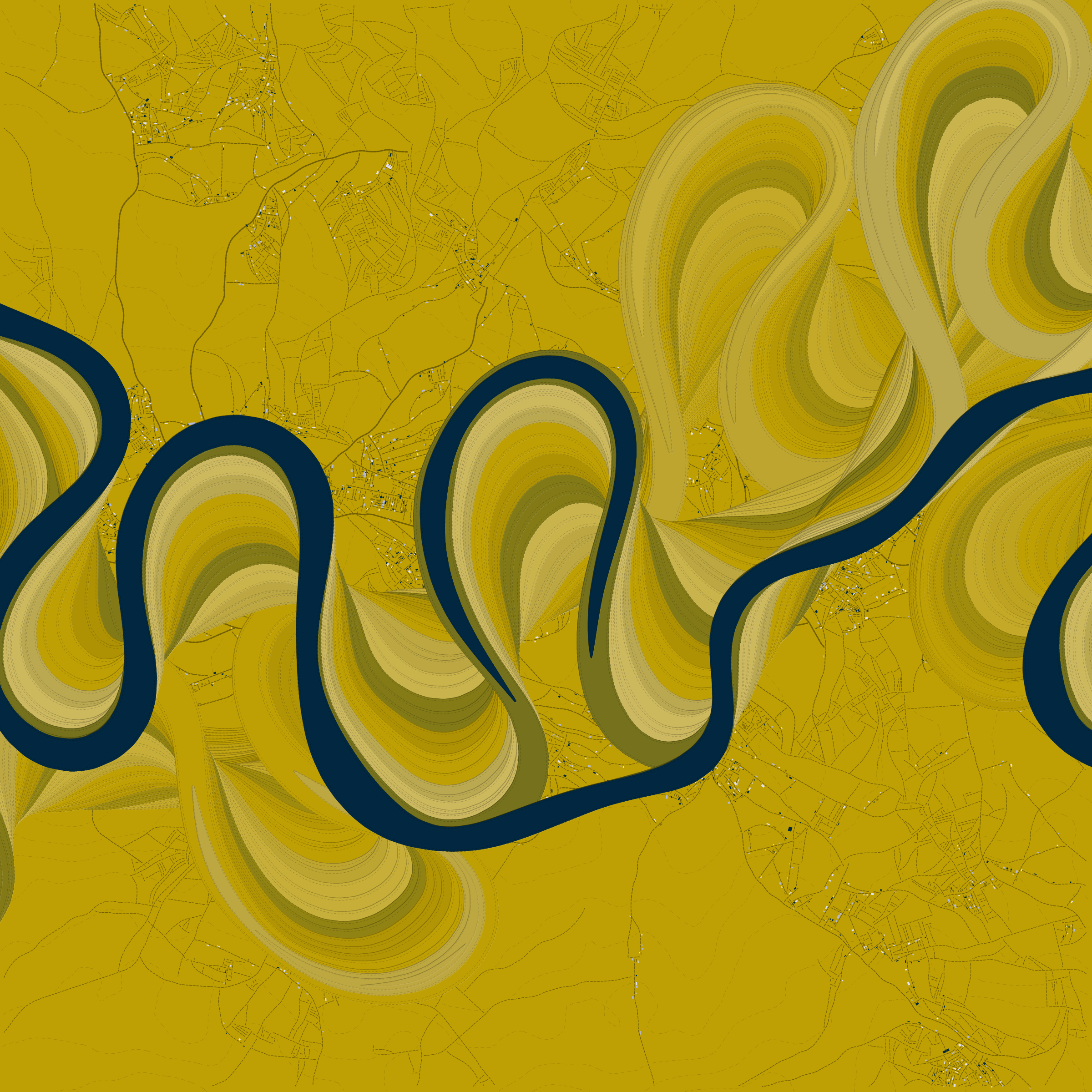 Ancient Courses of Fictional Rivers #223