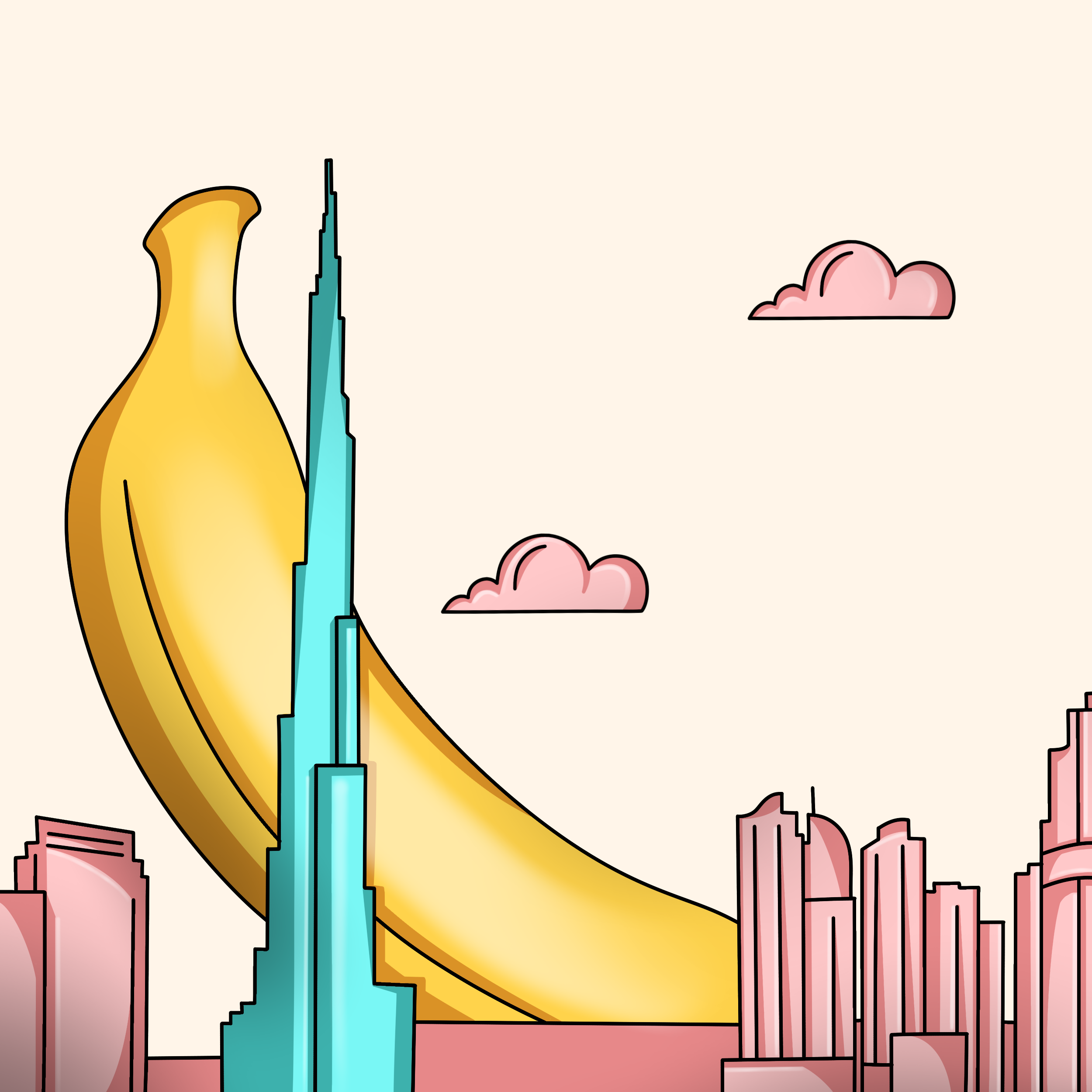 Banana Tower #37