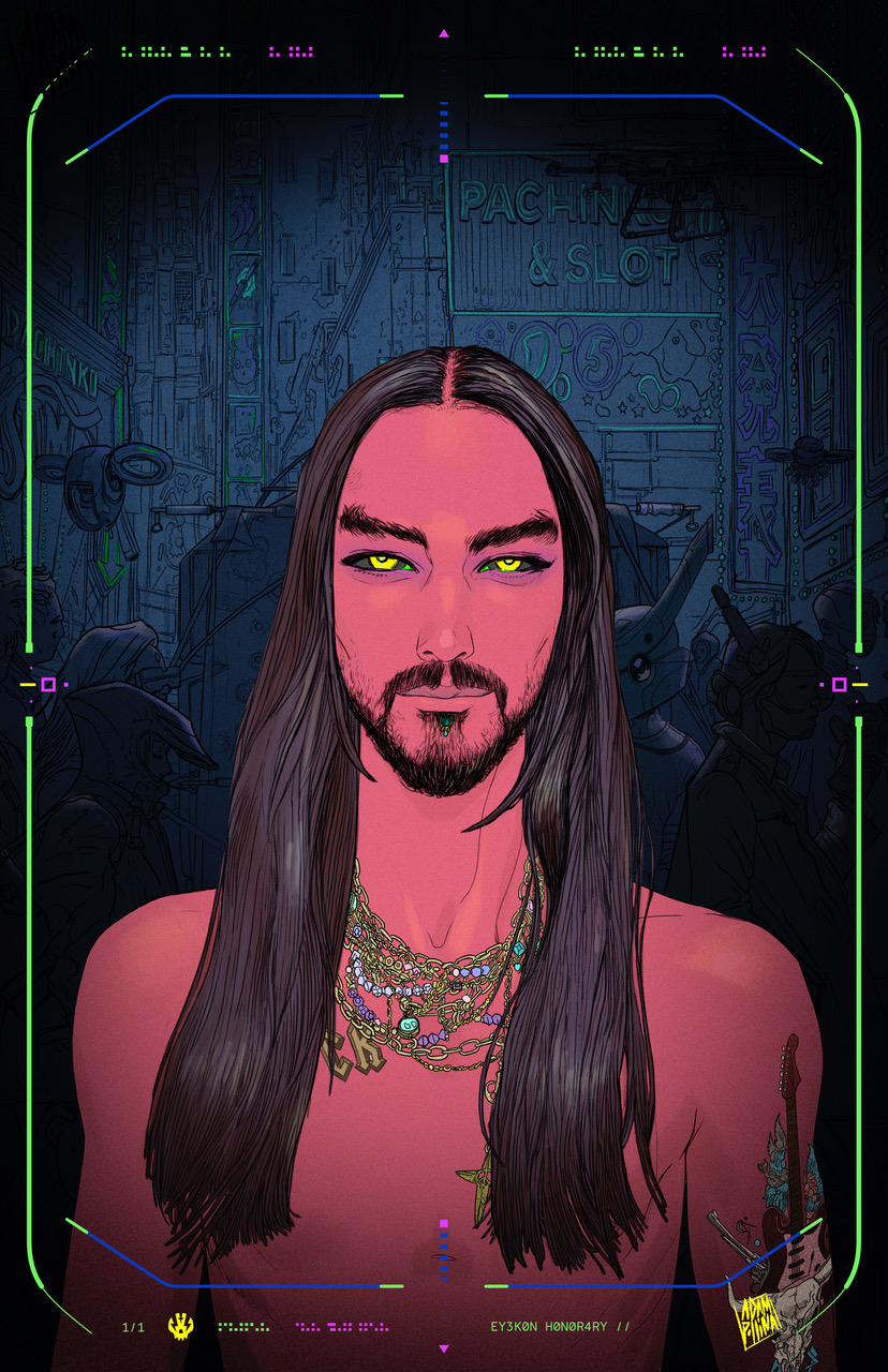 Steve Aoki - EY3K0N Honorary