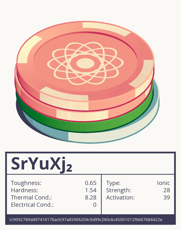 SrYuXj₂ molecule