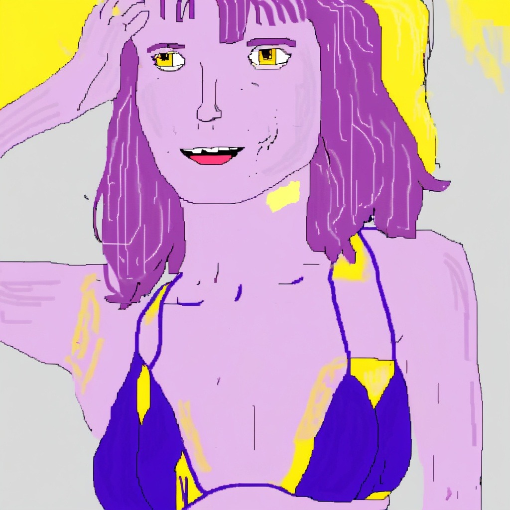 Violet Valentino, beachcomber