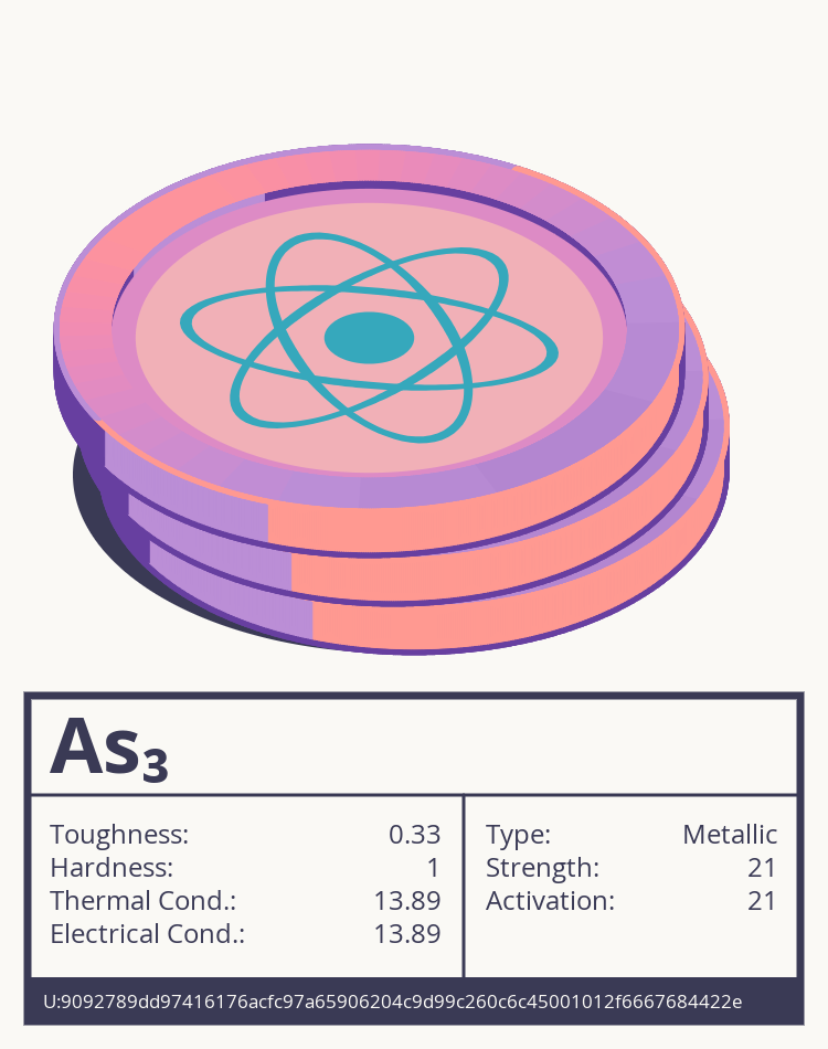 As₃ molecule