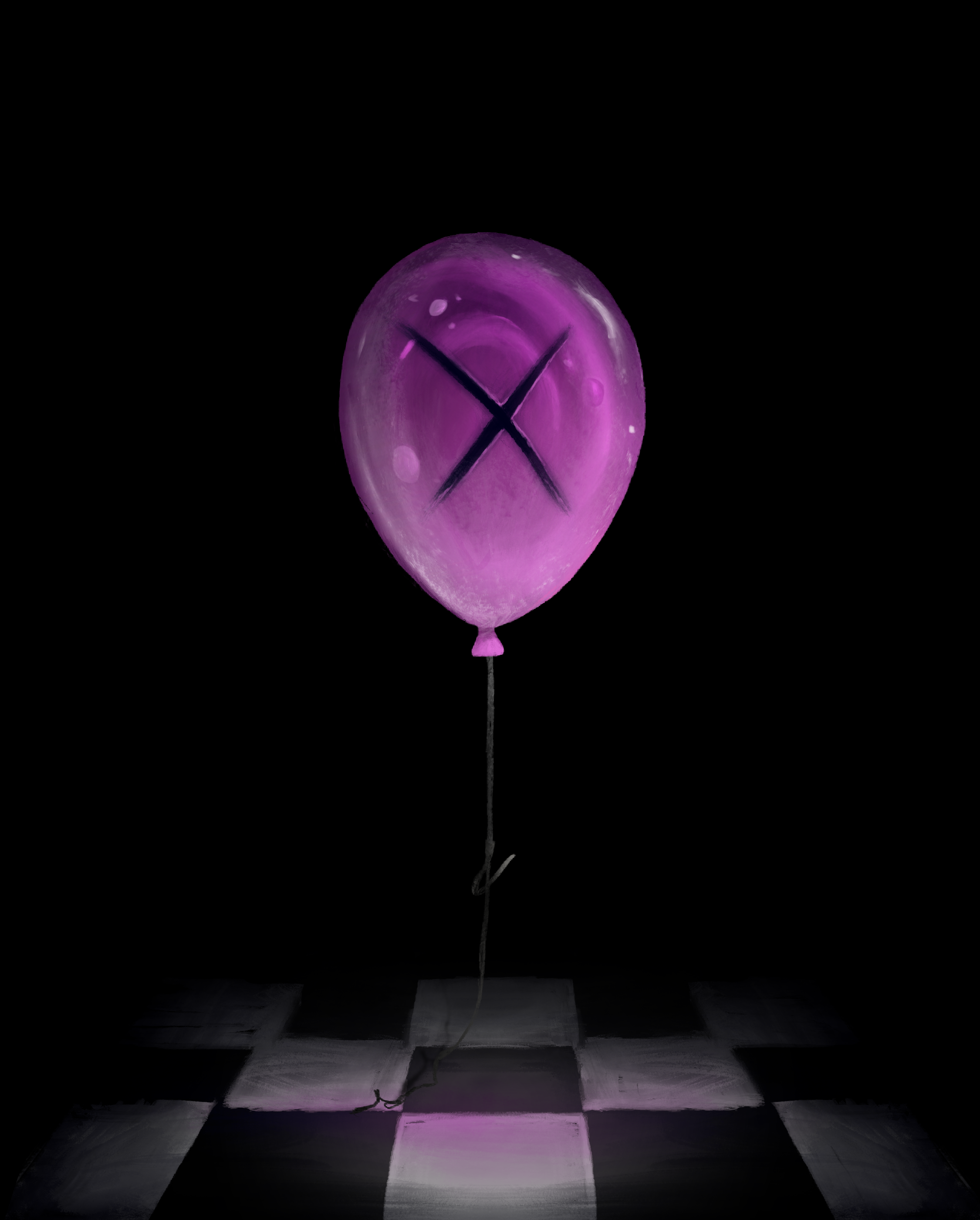 pink balloon