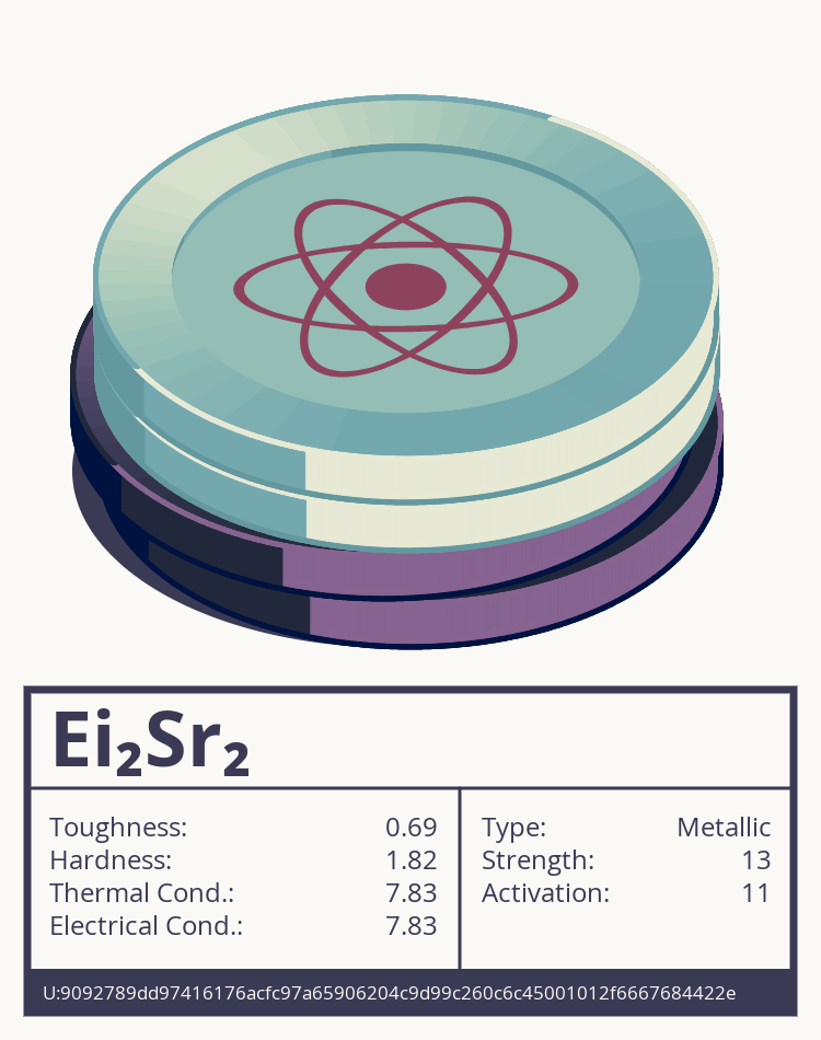 Ei₂Sr₂ molecule