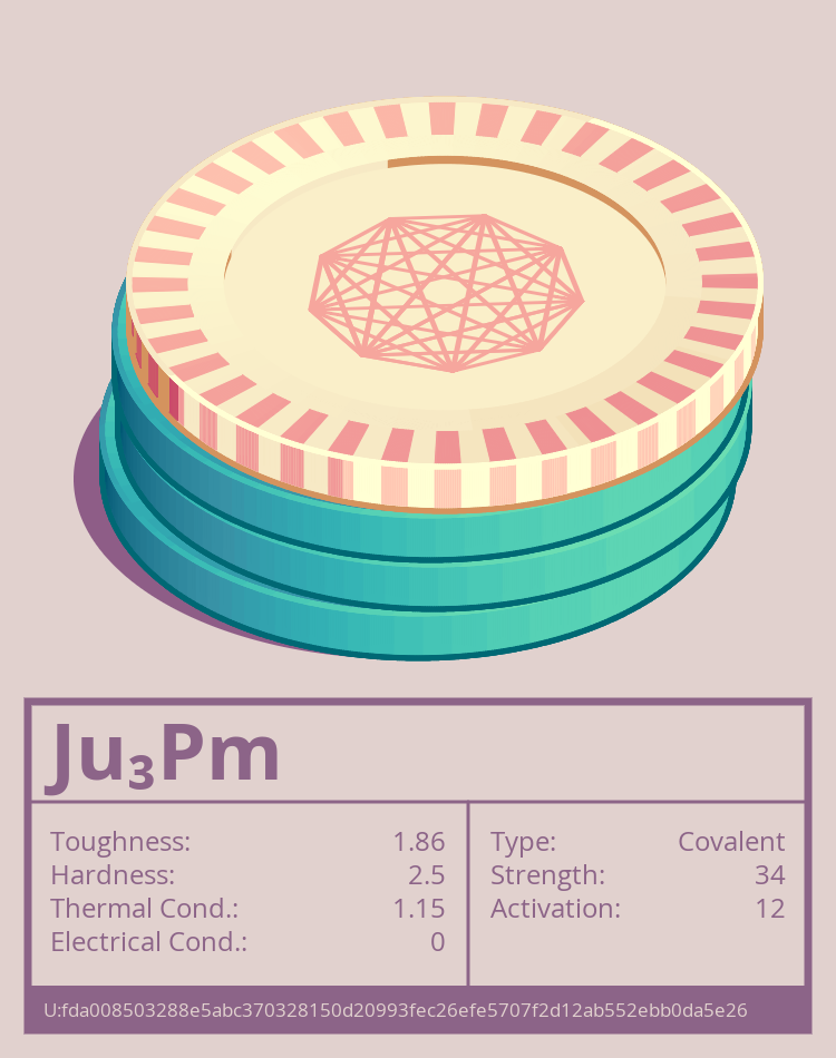 Ju₃Pm molecule