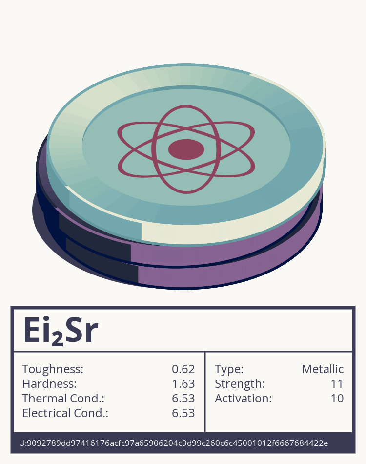 Ei₂Sr molecule