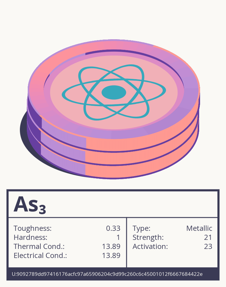 As₃ molecule