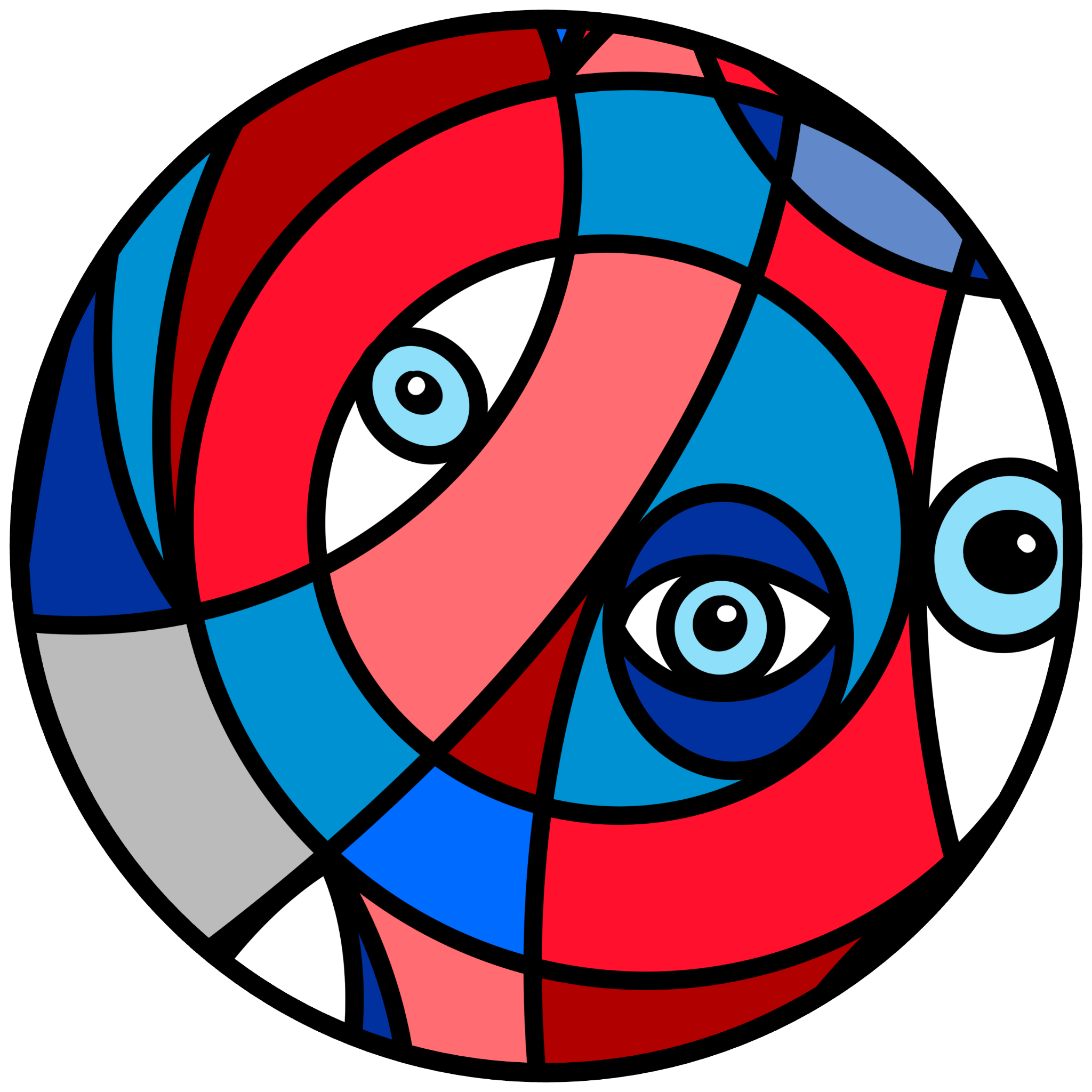 Cubist Circle 24