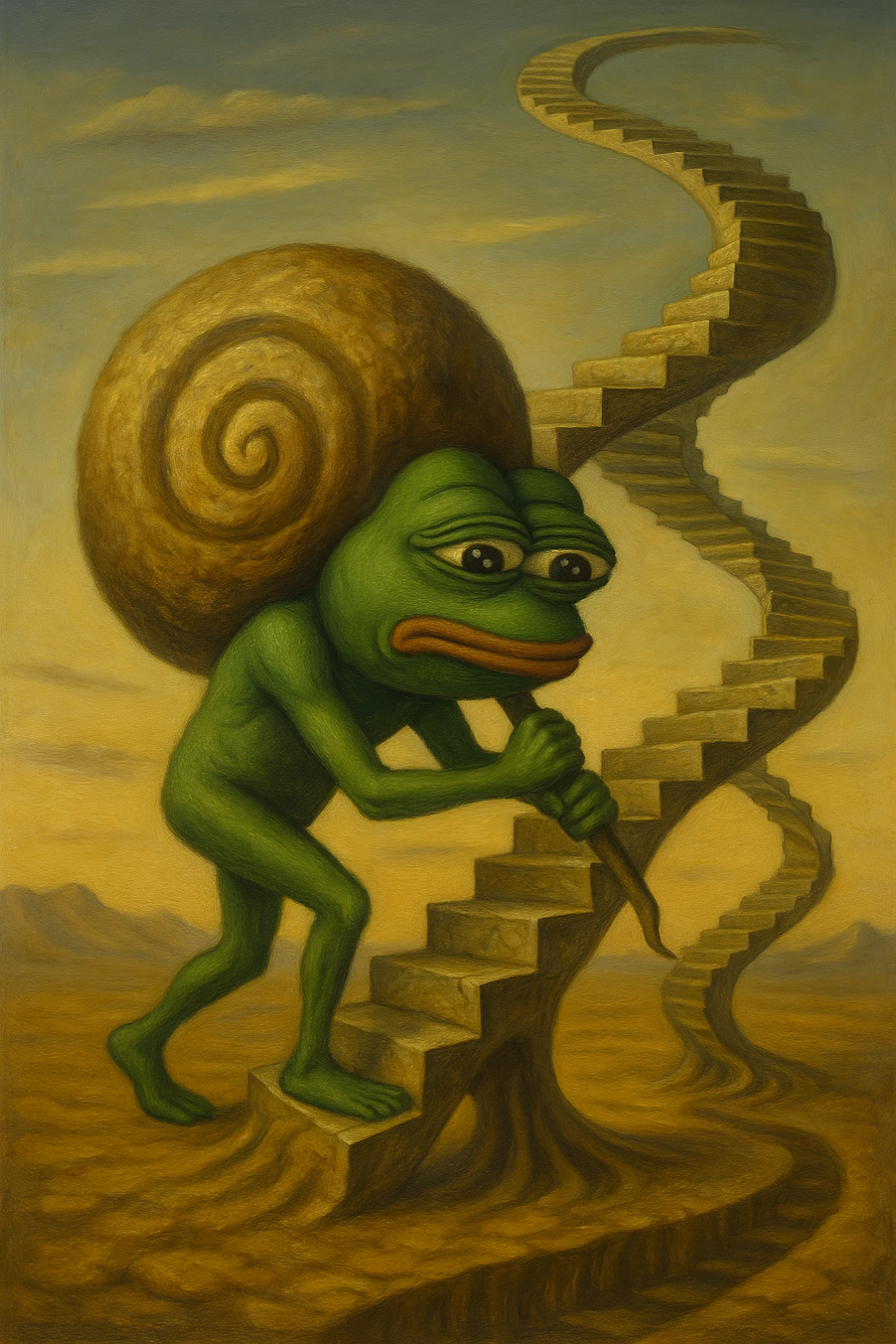 Pepe as Sisyphus