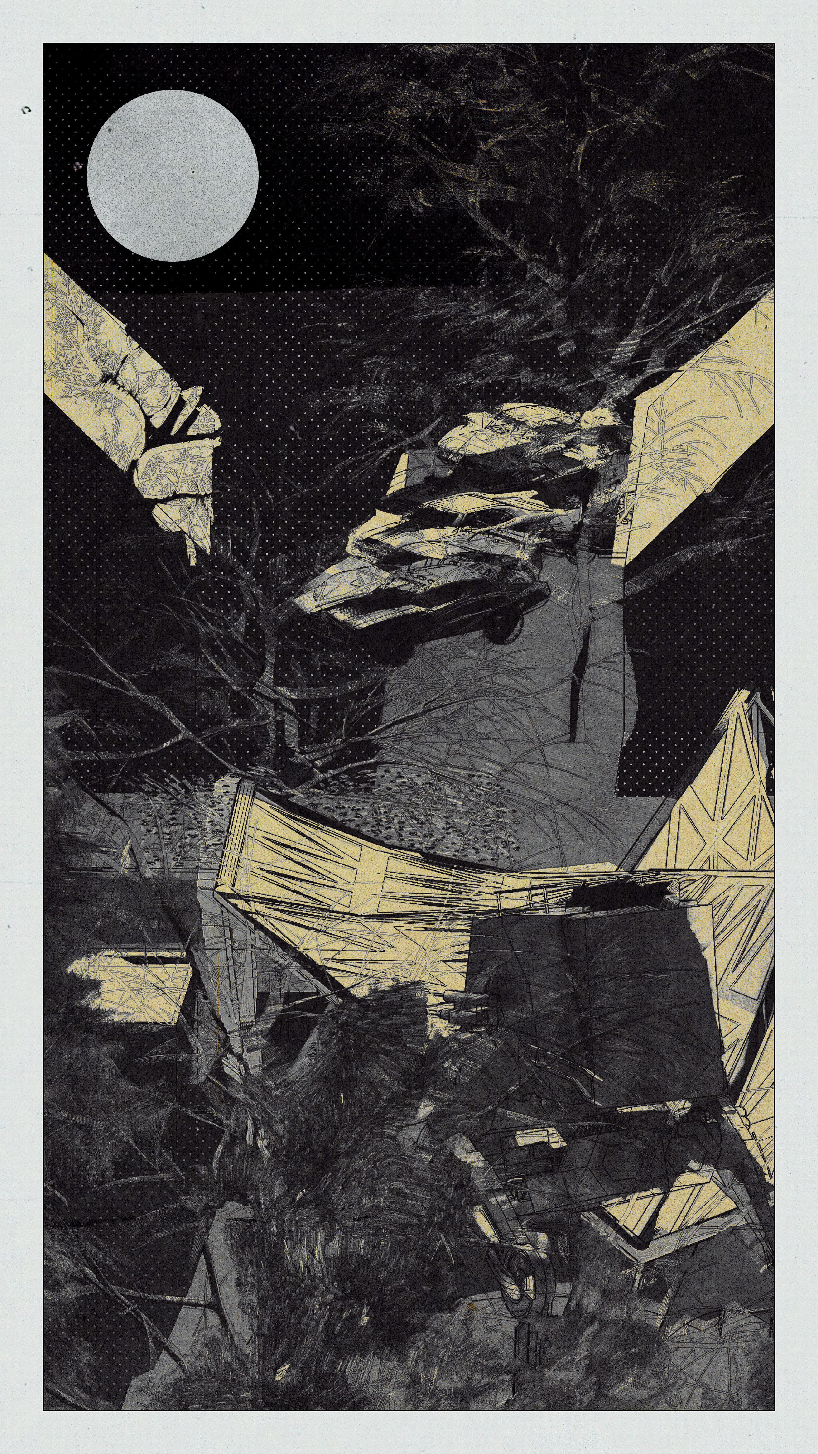 Black Circles, White Walls 50