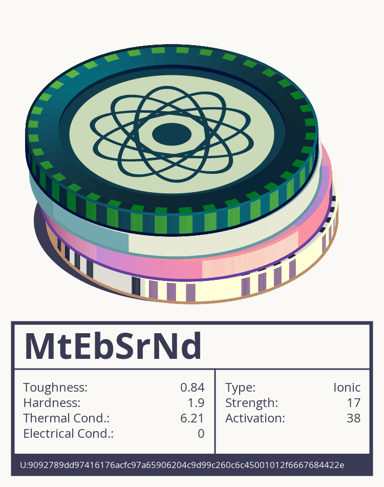 MtEbSrNd molecule