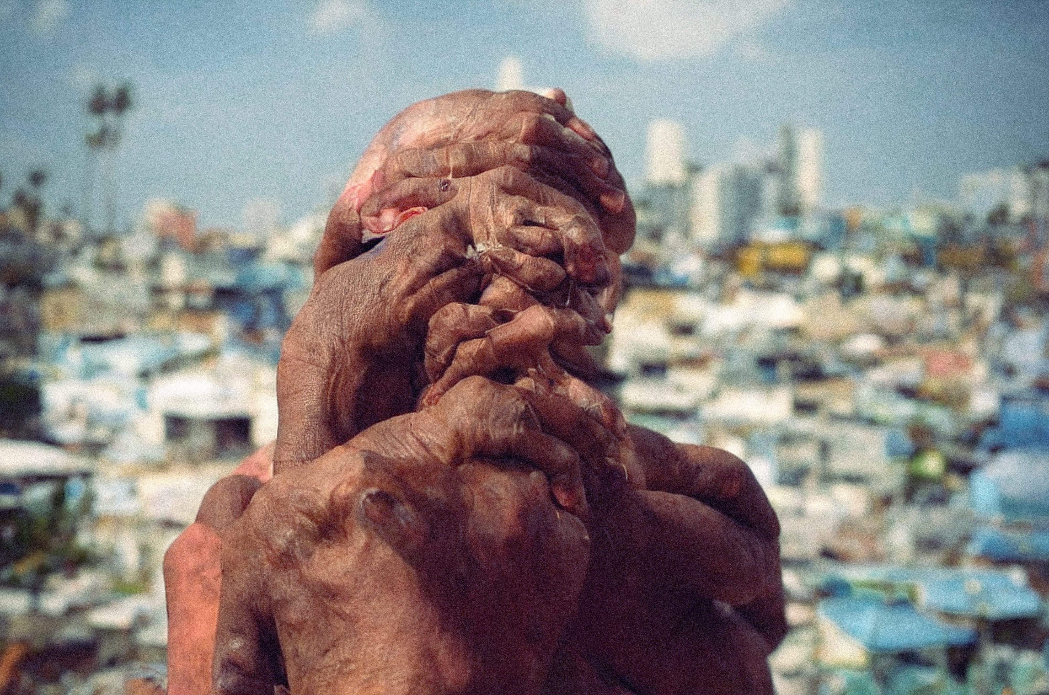 self-portrait posing as current world state iii