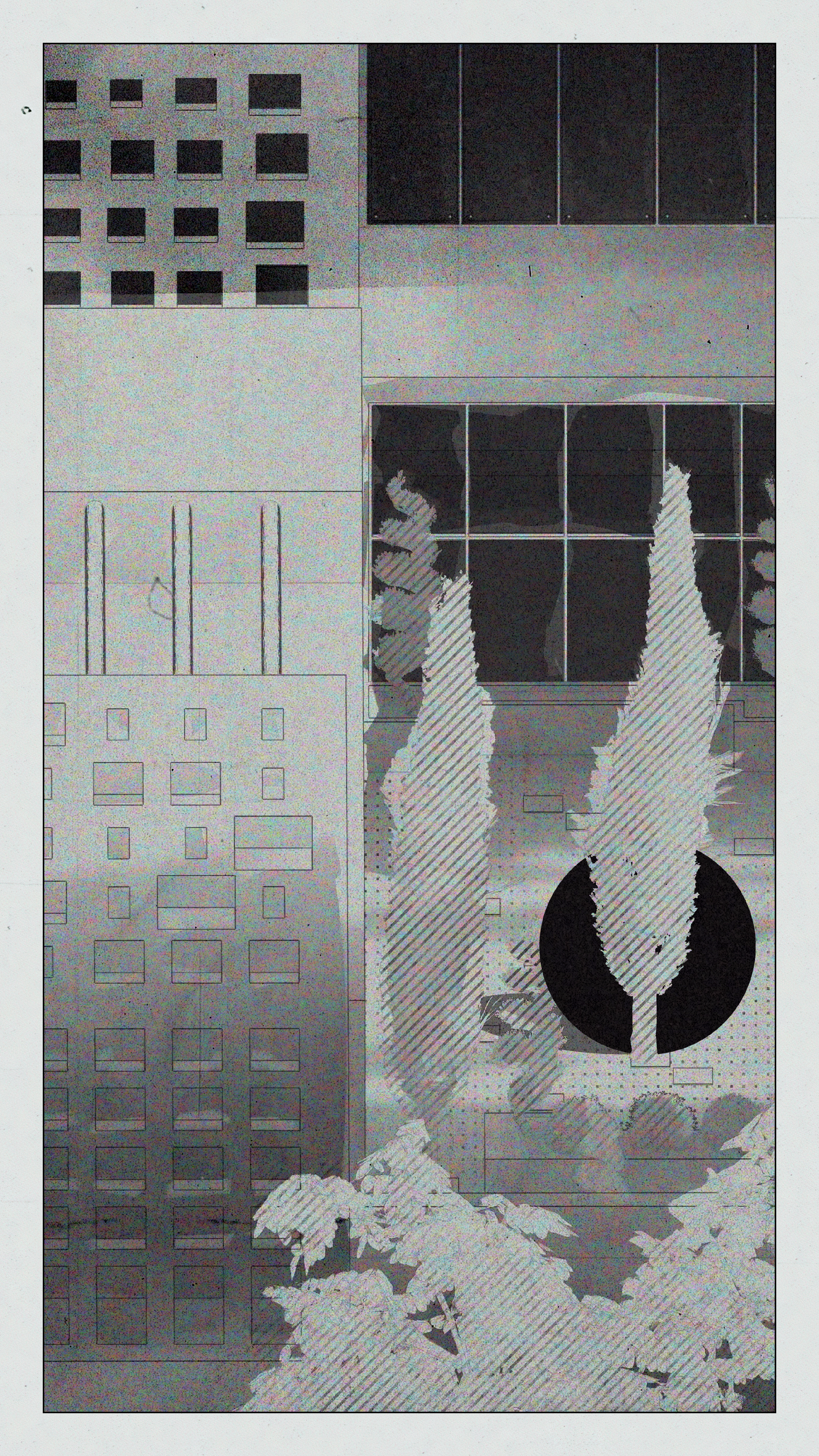 Black Circles, White Walls 96