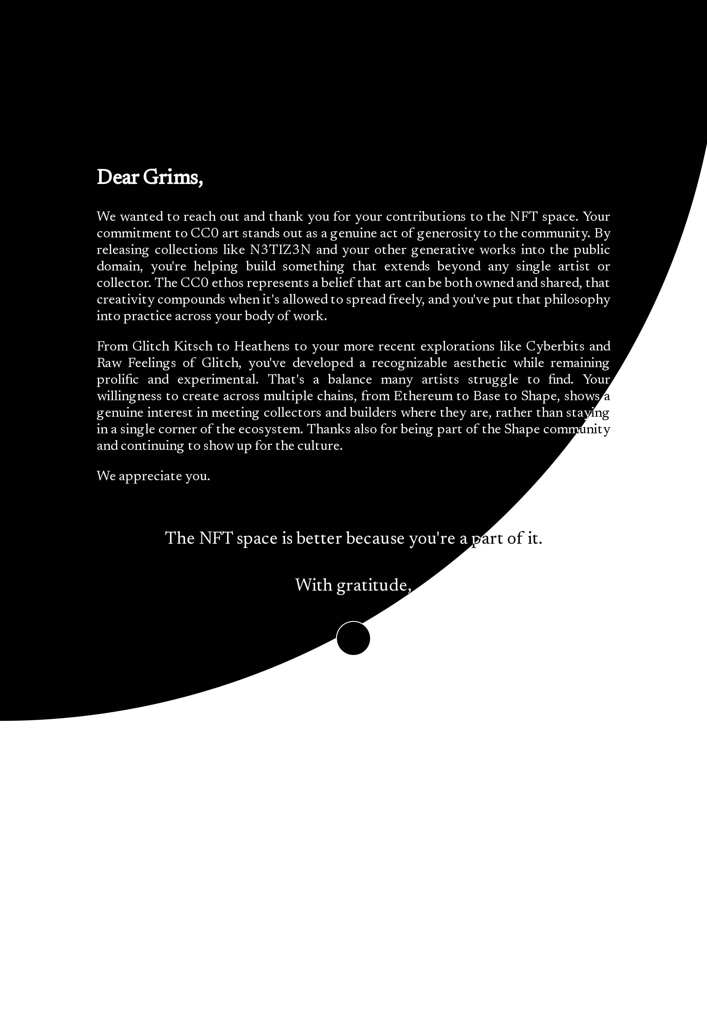 Dear Grims