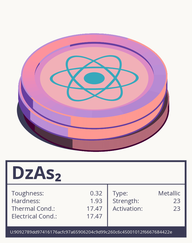 DzAs₂ molecule