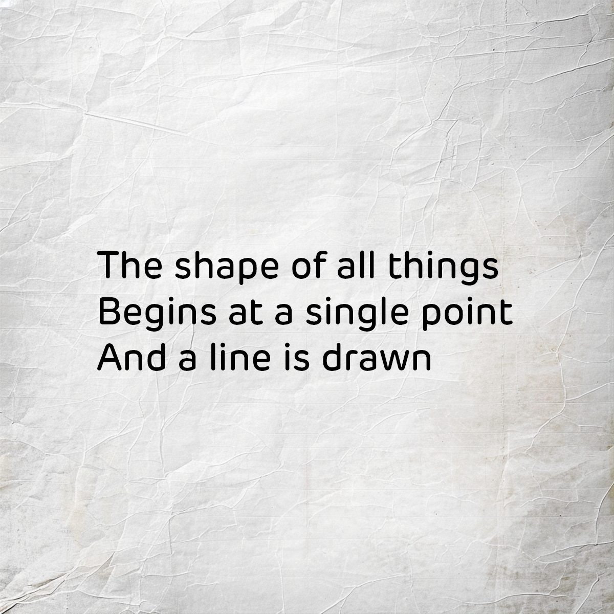 Shape Haiku