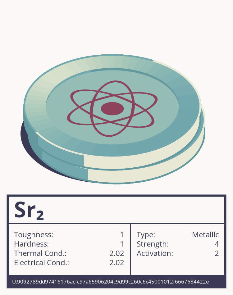 Sr₂ molecule