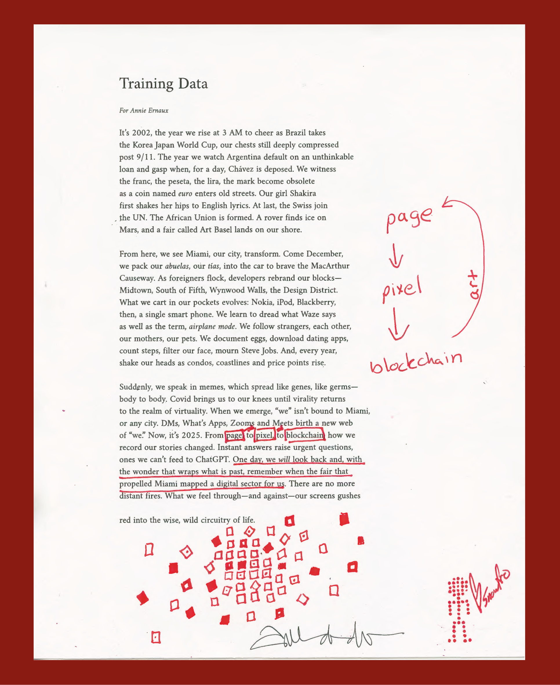 Snowfro’s Training Data