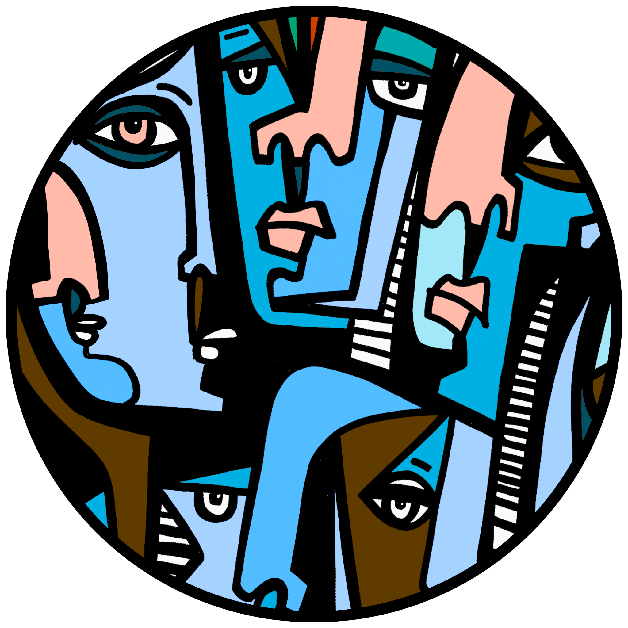 Cubist Circle 21