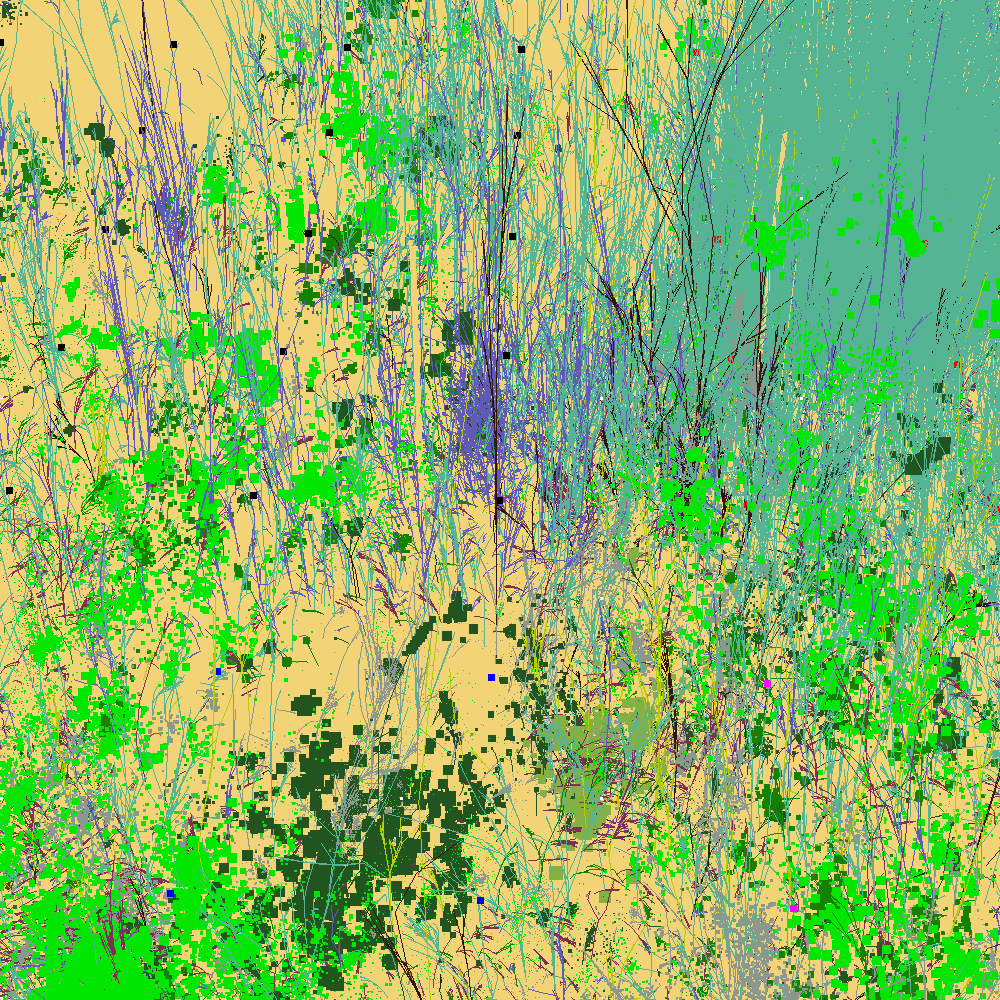 Infinite Garden: 56752 Flowers