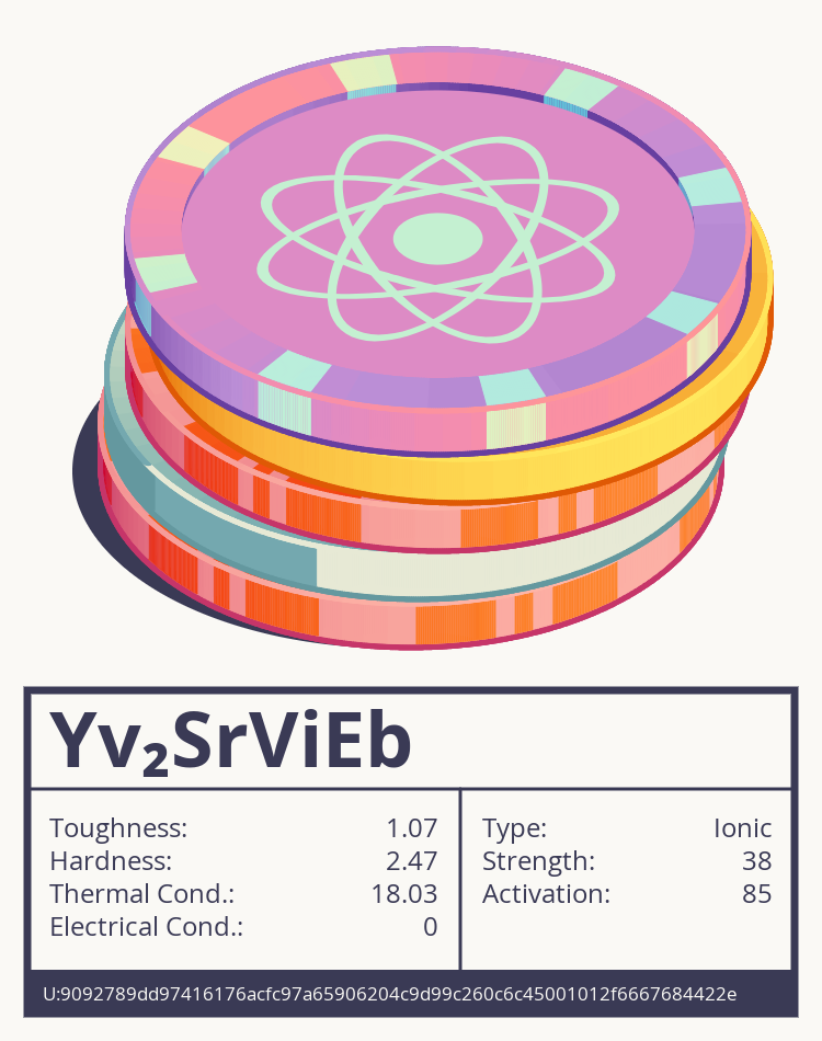 Yv₂SrViEb molecule