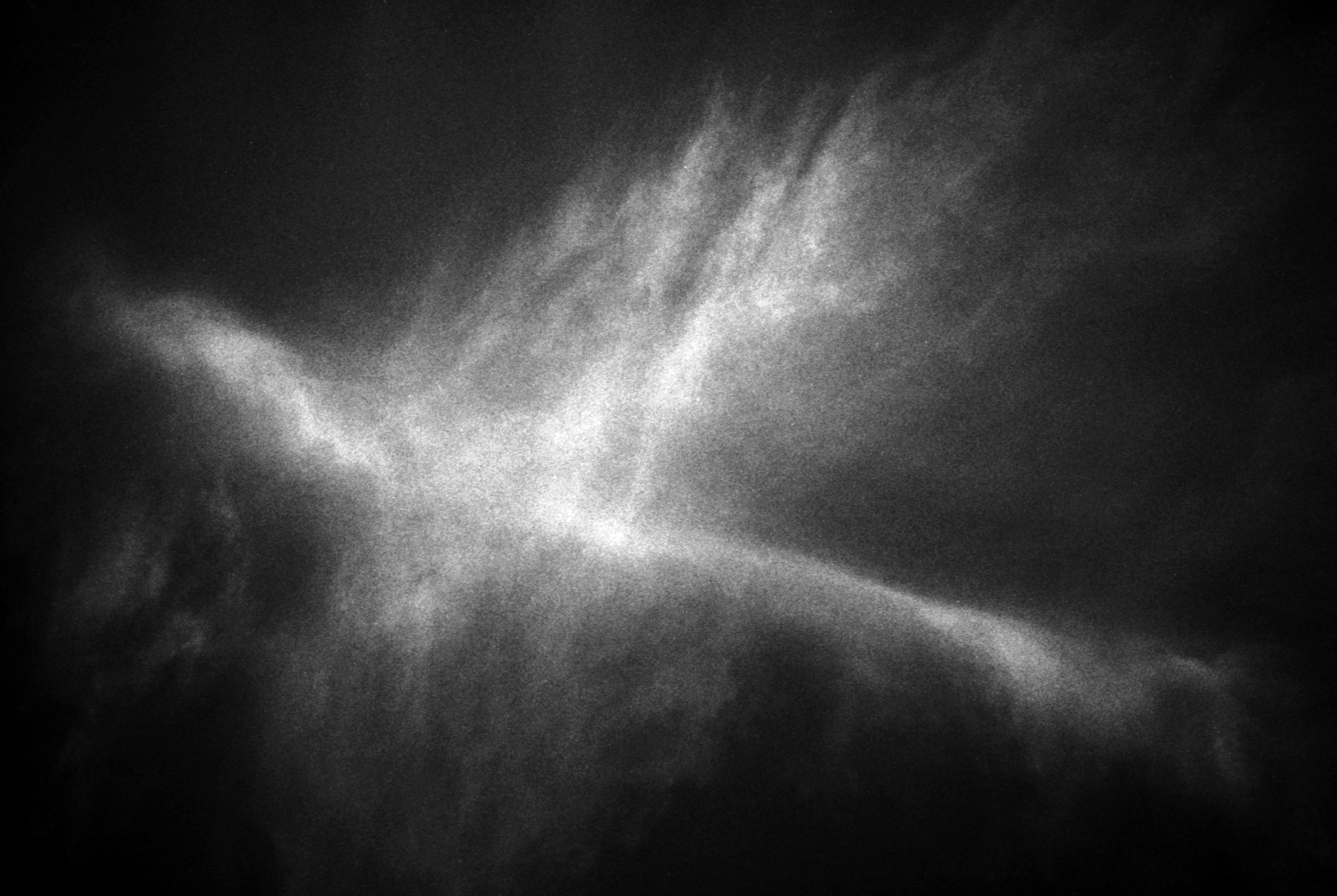 7. a bright white light.