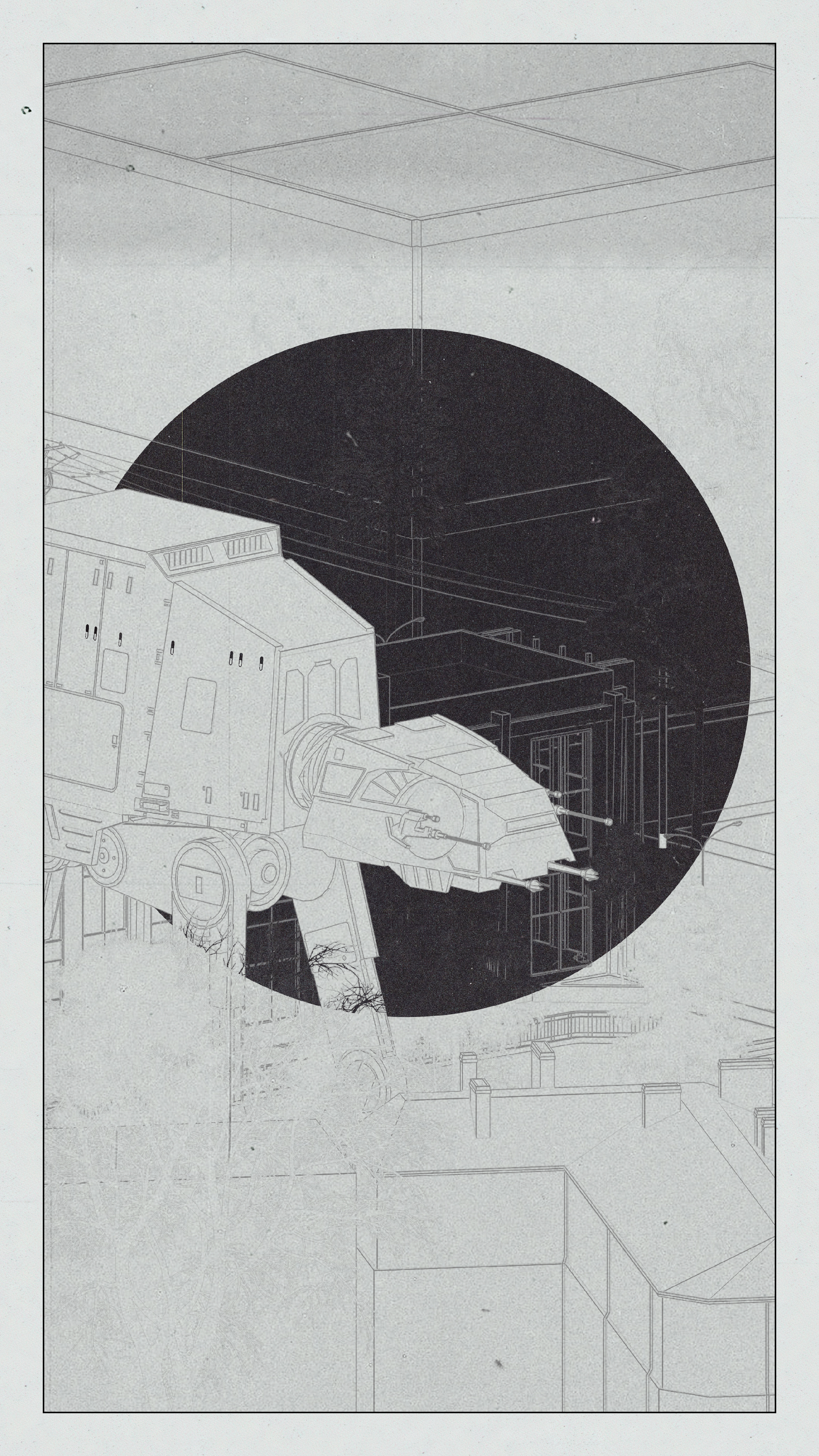 Black Circles, White Walls 5