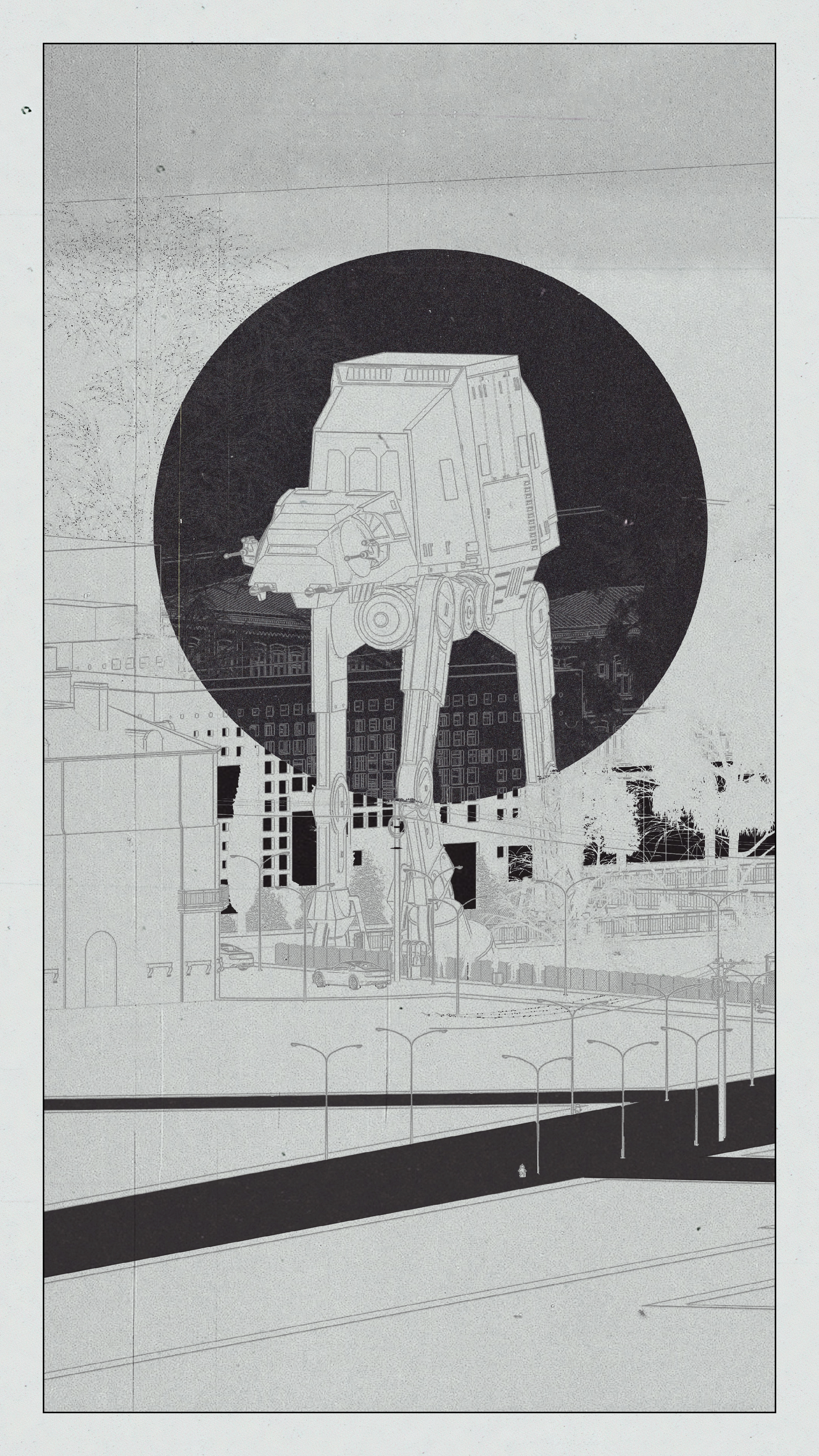 Black Circles, White Walls 4