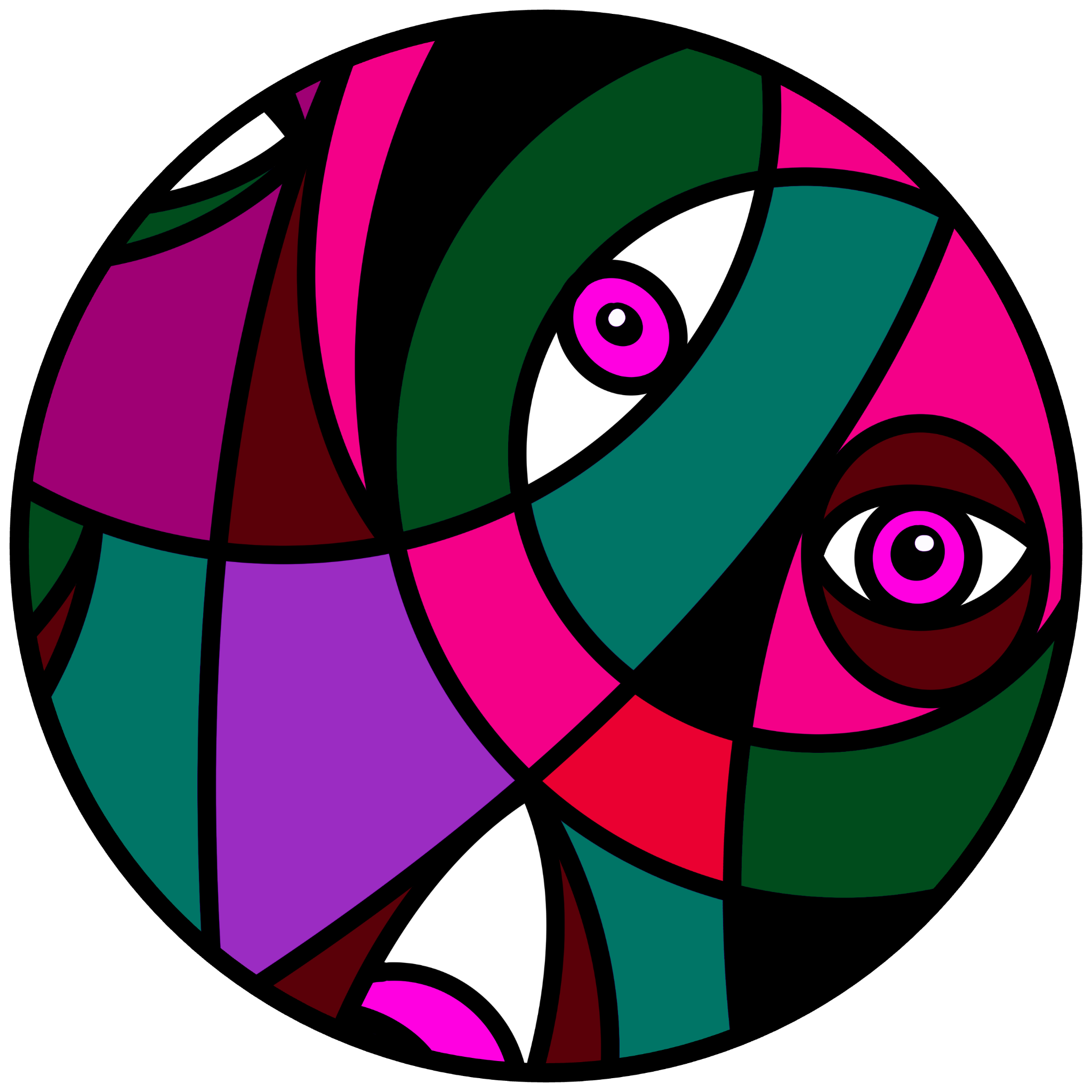 Cubist Circle 20
