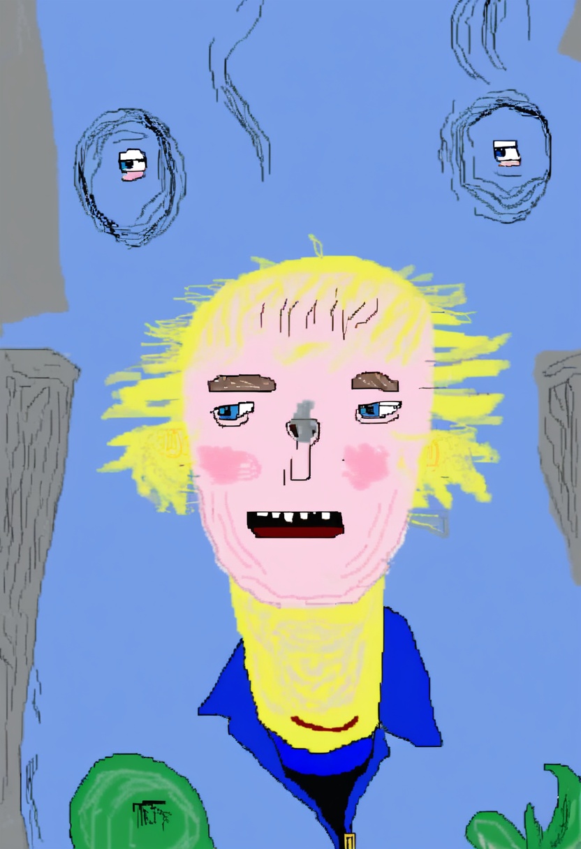 Terry Swanch, airport scarecrow