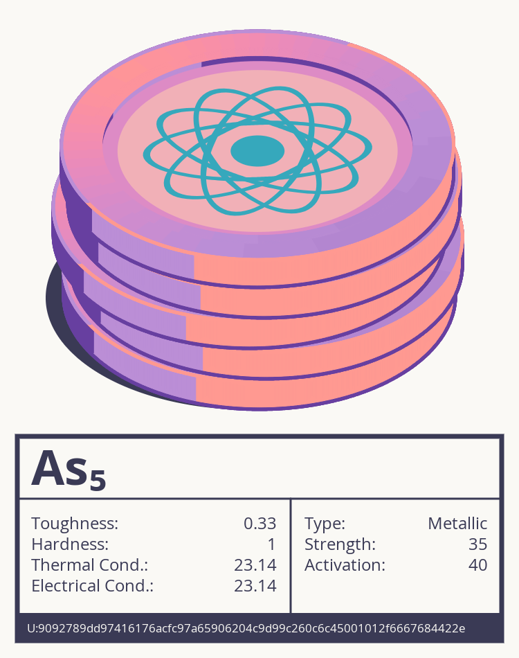 As₅ molecule