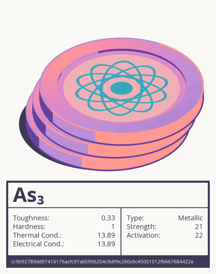 As₃ molecule