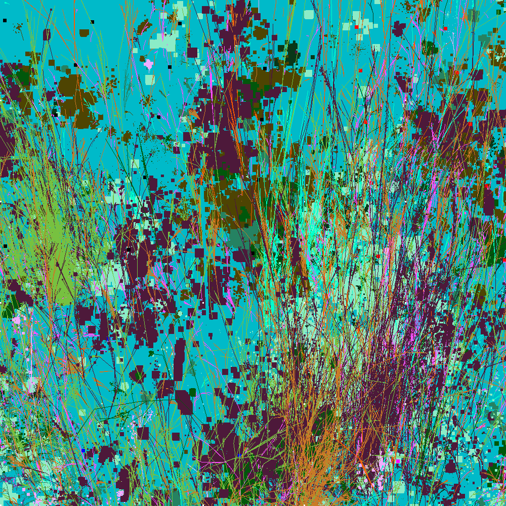 Infinite Garden: 22949 Flowers