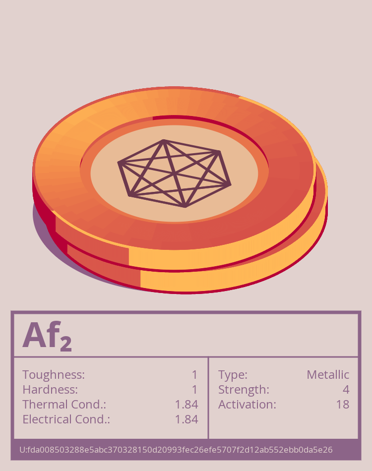 Af₂ molecule