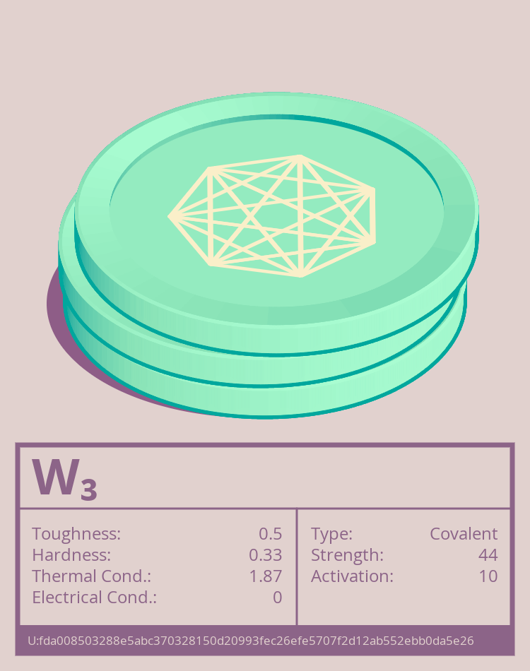 W₃ molecule