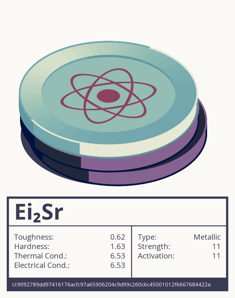Ei₂Sr molecule