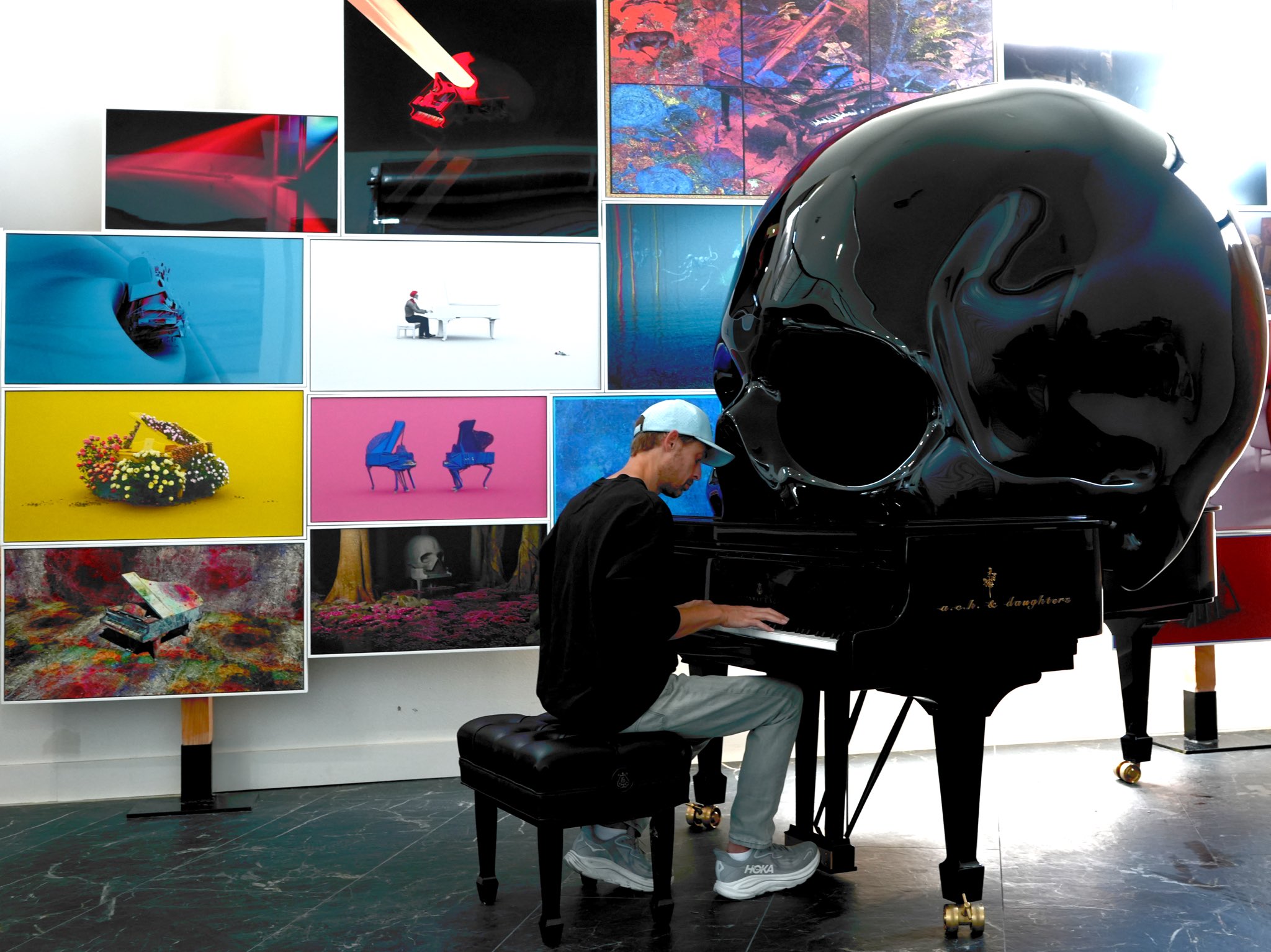 Behold - the Grand Skull Piano.