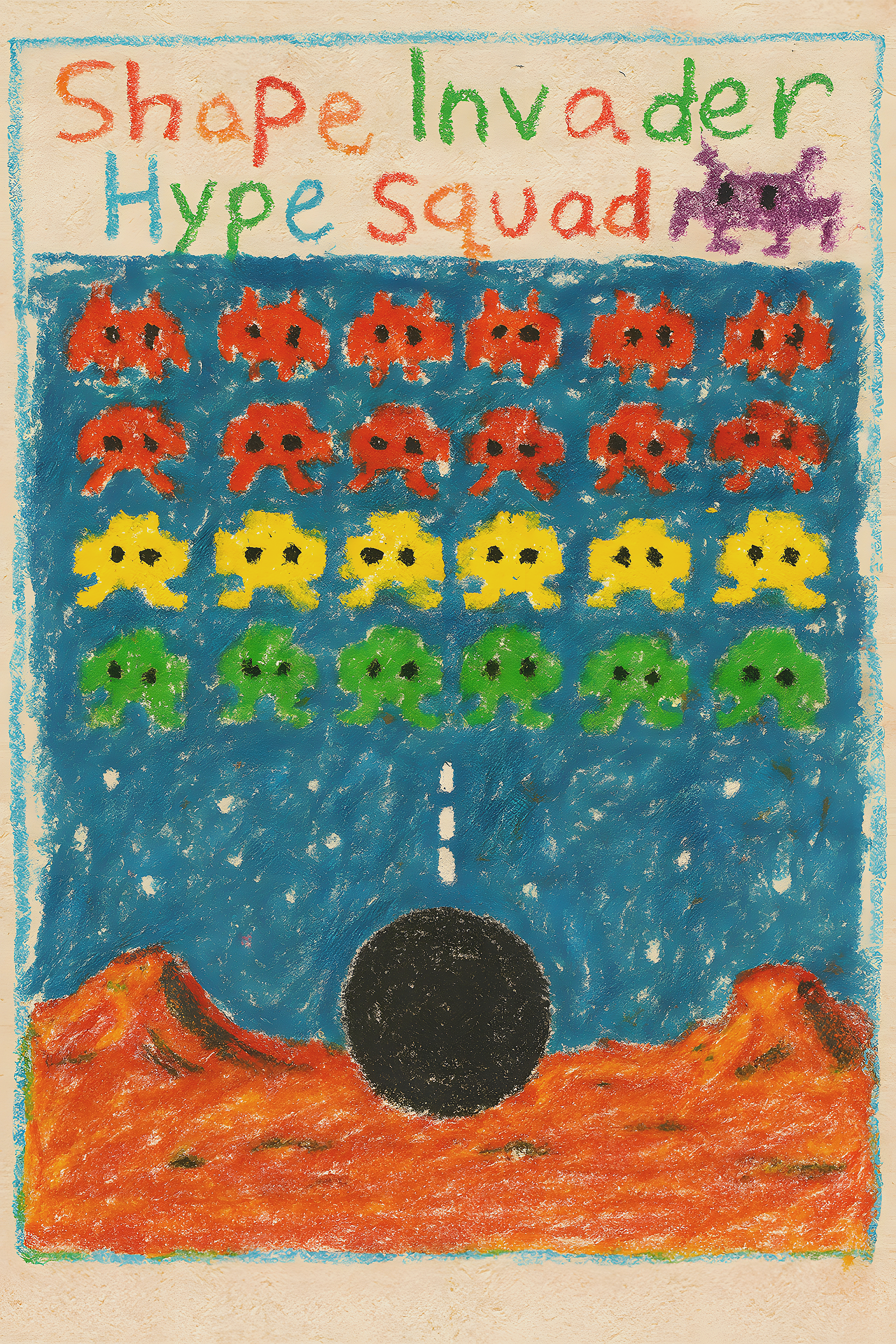 Shape Invader Hype Squad