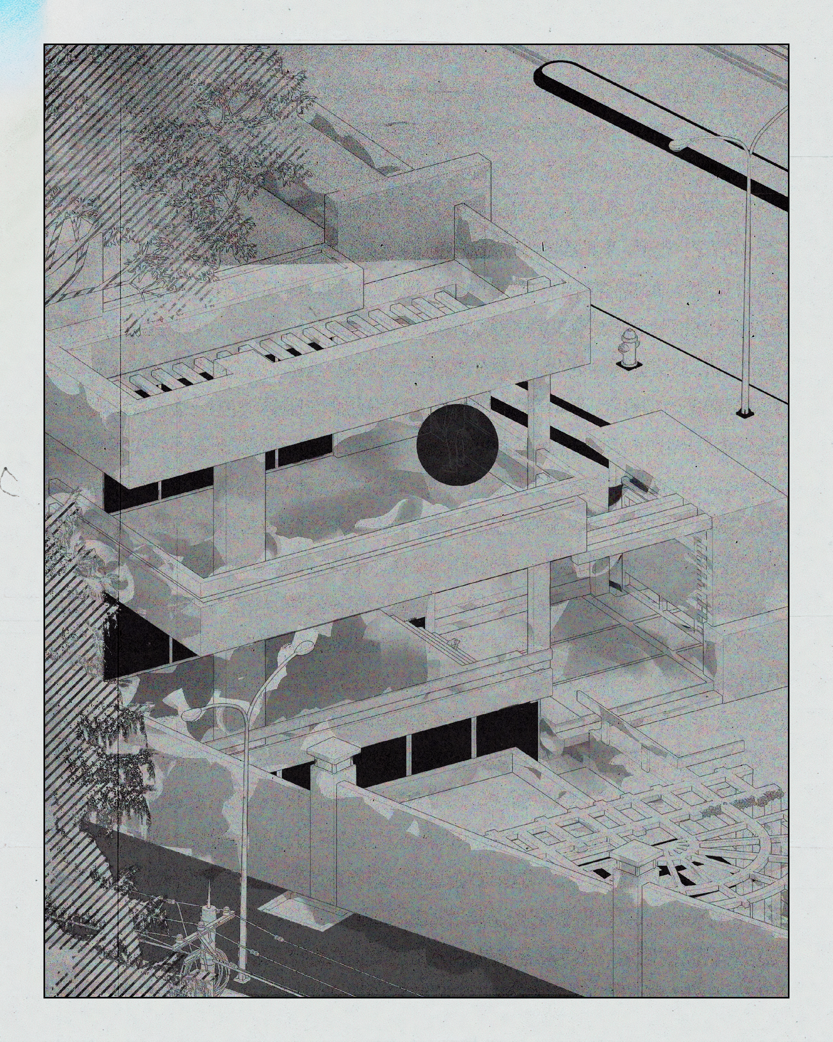Black Circles, White Walls 30