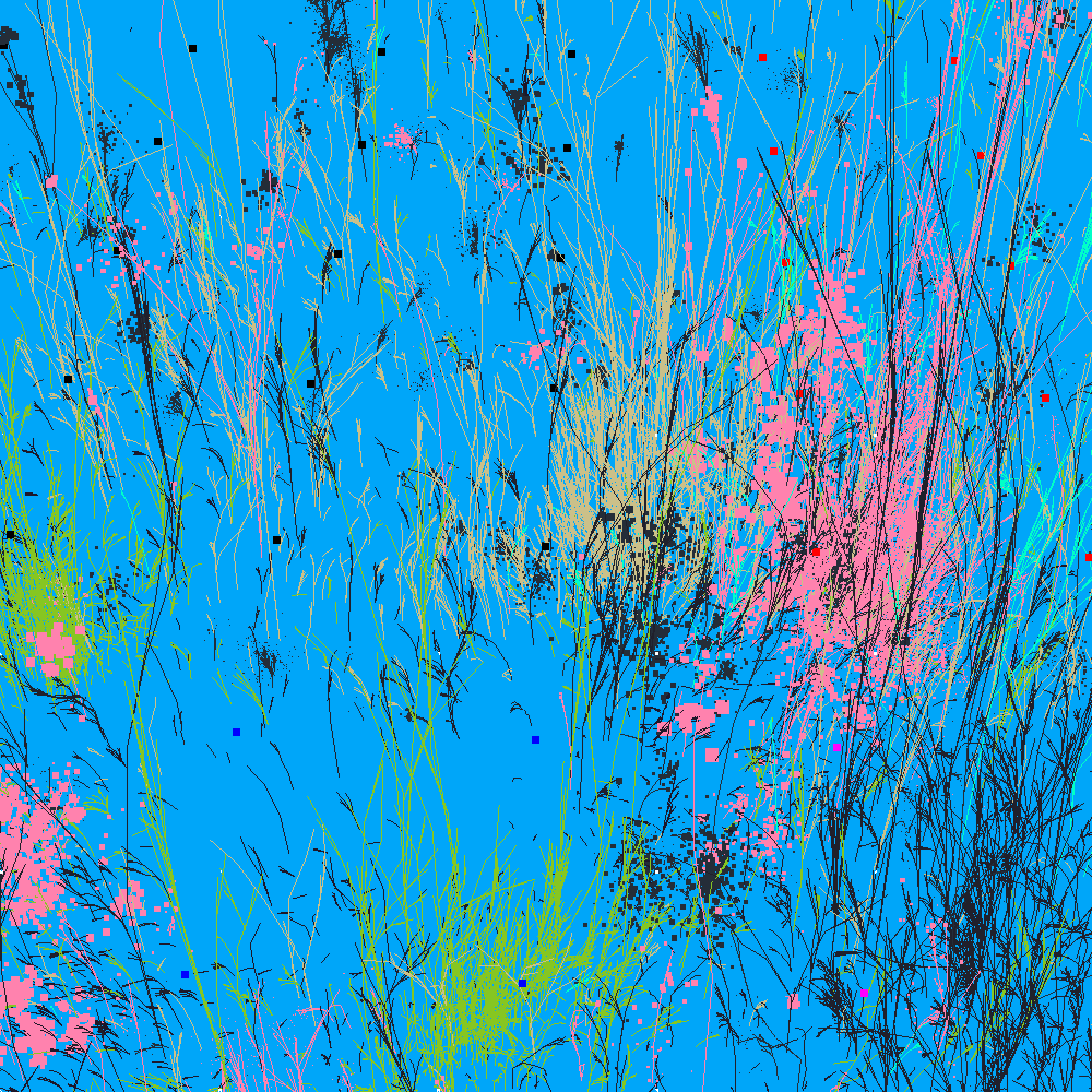 Infinite Garden: 12166 Flowers