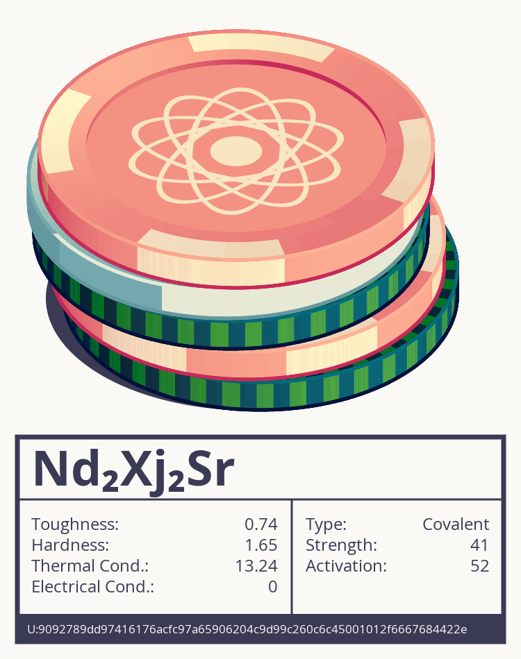 Nd₂Xj₂Sr molecule