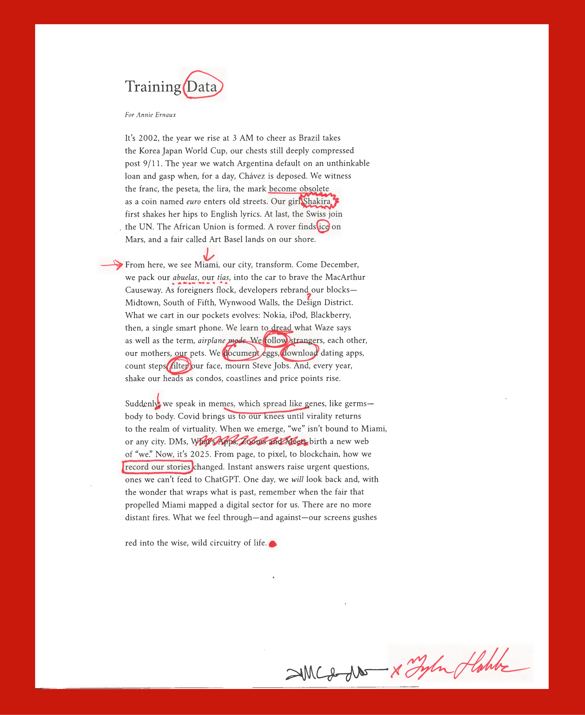 Tyler Hobbs’s Training Data